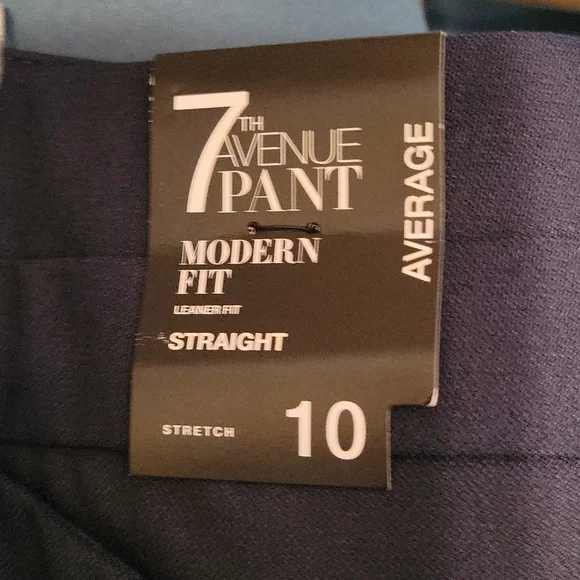 New York and Co navy blue dress pants - Picture 3 of 3